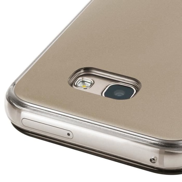 Samsung Clear View Cover A5 2017 - kulta Guld