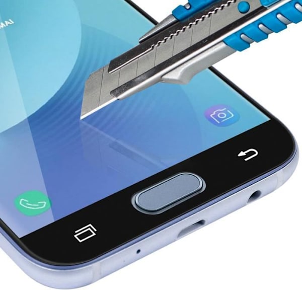 Näytönsuojakalvo - IMAK - Galaxy J5 2017 - Karkaistu lasi - 9H Suojaus - Erittäin ohut Svart