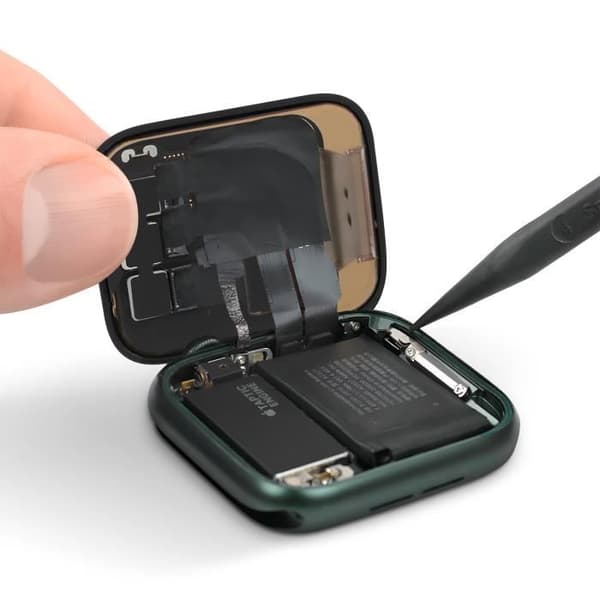 LCD-skærm - Relife - Apple Watch 7 (41mm) - Sort - Udskiftning - Berøringfunktion Svart