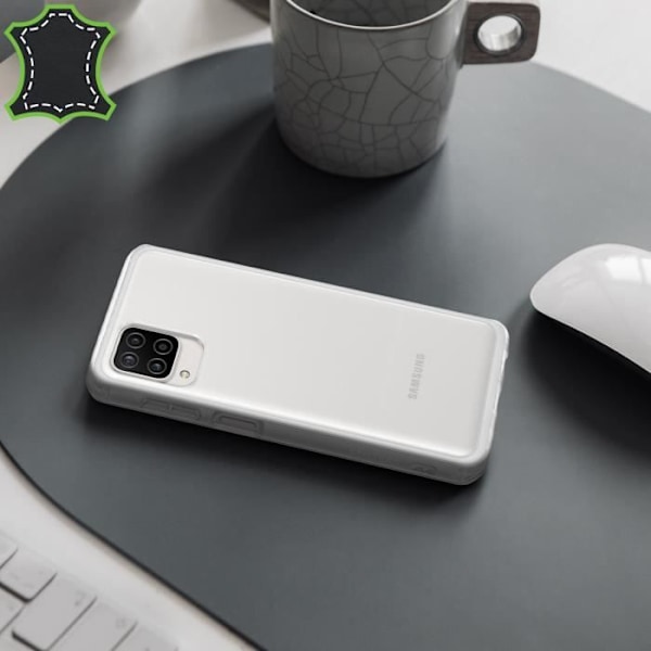 Kuori - Samsung - Galaxy A12 - Silikoni - Ultra-ohut - Kirkas Valkoinen Klar vit