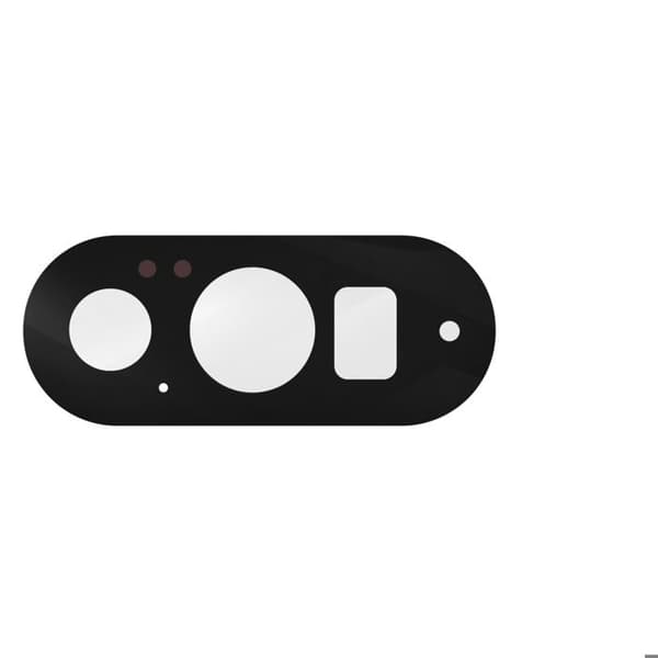 Erstatningslinse til Bagkamera Google Pixel 10 Pro XL Sort Svart