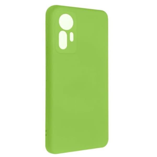 Coque för Xiaomi 12 Lite - AVIZAR - Halvhård Silikon - Soft-touch - Grön - Stötresistent Skydd grön