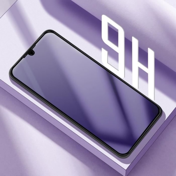 Skærmbeskyttelse - AVIZAR - Samsung Galaxy S22 - Tempereret Glas - Blålysbeskyttelse - Kradsikker Svart