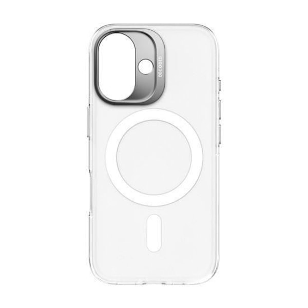 Coque - DECODED - iPhone 16 - Yhteensopiva MagSafe - Läpinäkyvä - Antikeltuva Transparent