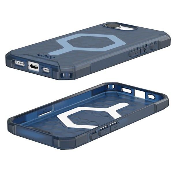 Coque för iPhone 16e Bi-Nät Translucent Essential Armor UAG Blå Blå