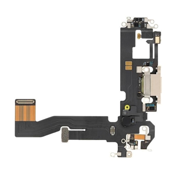 Erstatningsstik til Apple iPhone 12 og 12 Pro Lightning - guld