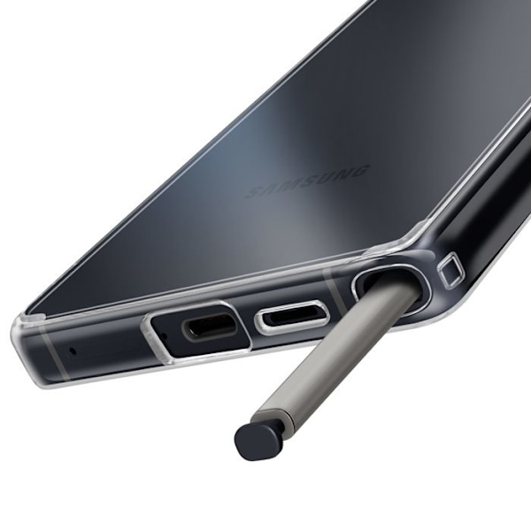 Chockskydd för Samsung Galaxy S25 Ultra Spigen SGP Transparent Vit