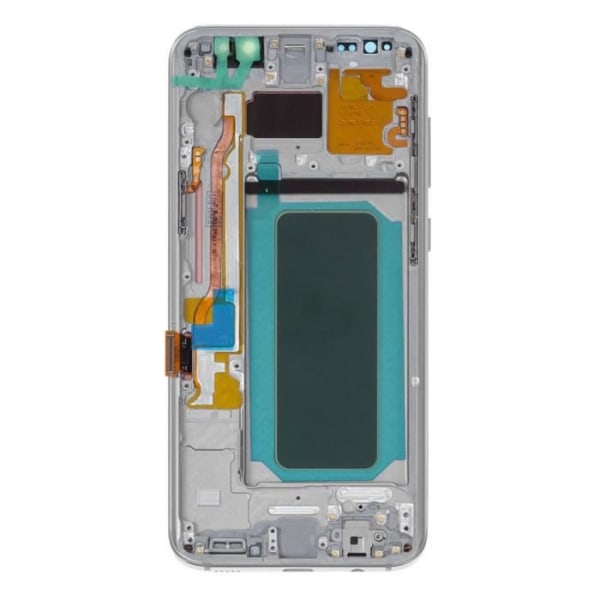 Komplett Block Samsung Galaxy S8 Original Touch Glas LCD-skärm Silvergrå