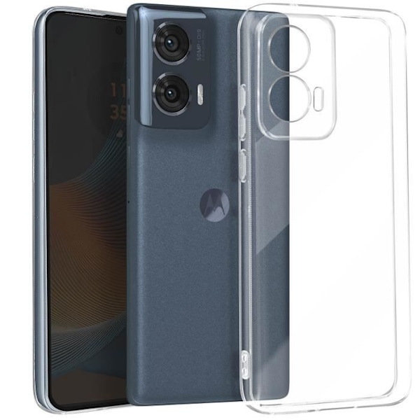 Coque Fine för Motorola Edge 50 Fusion Tjocklek 0.3mm Vattentålig Transparent Transparent