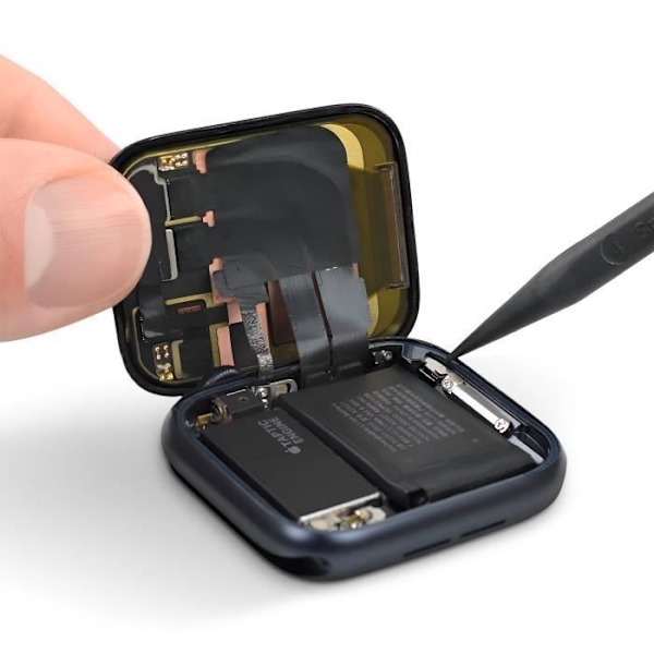 LCD-näyttö ja kosketuslasi Apple Watch SE2 40mm GPS:lle ja Cellular Relife Blackille Svart