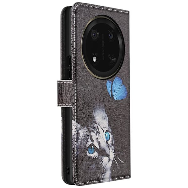 Honor Magic 7 Lite Musta Lompakko Kansi Svart