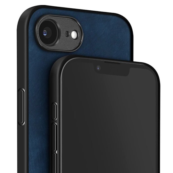 iPhone 16e kuori irrotettavalla nauhalla, syvänsininen Blå