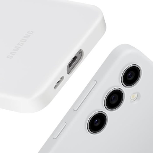Coque til Samsung Galaxy S24 FE Silikone Fleksibel Blød Touch Original Samsung Grå Grå