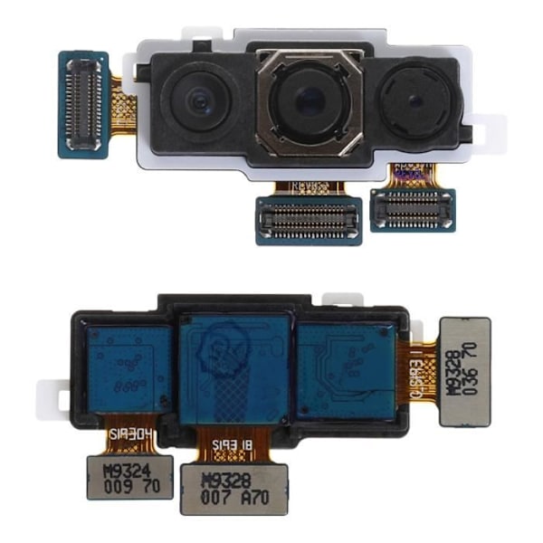 Takakamera - Samsung - Galaxy A70 - Triple Photo Sensor Module - Yhteensopiva - Integroitu kaapeli Svart