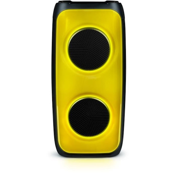 Langaton kaiutin BIGBEN PARTY - Koko M - Bluetooth - USB- ja micro SD -portit - 50W - LED-efektit Svart