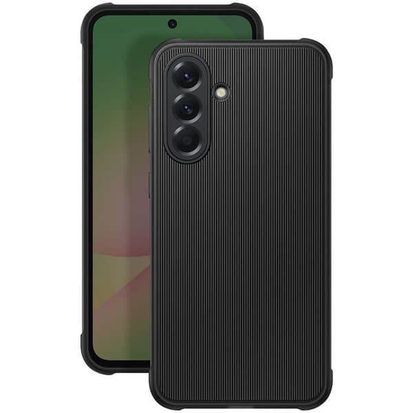 Coque d'Origine til Samsung Galaxy A56 Stødabsorberende Rugged Case Samsung Sort Svart