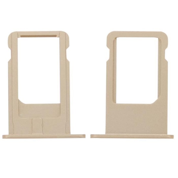 Nano SIM-kortin pidikelaatikko - AVIZAR - iPhone 6 - Kullanvärinen - Välttämätön vaihto gyllene
