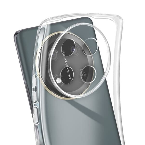 Coque - Honor - Magic 7 Lite - Silikon Antichock - Transparent Acrylick - Semiflexibel Transparent