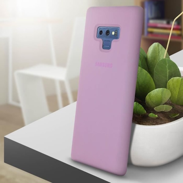 Coque - Samsung - Galaxy Note 9 - Silikon - Mjuk beröring - Lila Lila