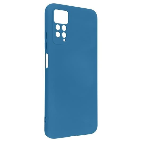 Coque - Xiaomi - Redmi Note 11 Pro - Semi-rigid - Soft-touch - Fin og let Blå