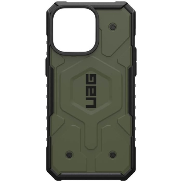 MagSafe Fodral för iPhone 15 Pro Max Anti-fall 5,4m Pathfinder Series UAG Grön