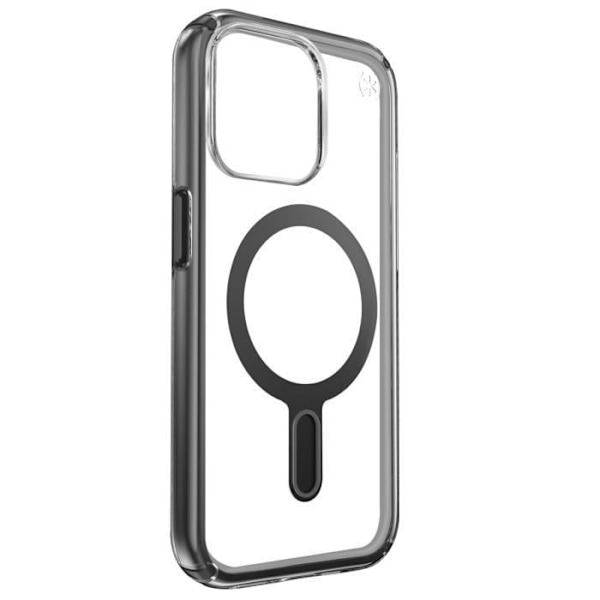 MagSafe kotelo iPhone 15 Pro Presidio Perfect Clear Clicklock Speck Black -laitteelle Transparent