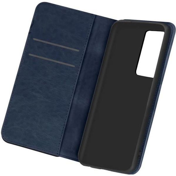 Plånbok foliofodral för Oppo A54 5G och A74 5G - AVIZAR - Midnattsblå Midnattsblå