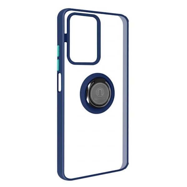 Coque - Xiaomi - 11T og 11T Pro - Metal Ring - Video Support - Blå Blå
