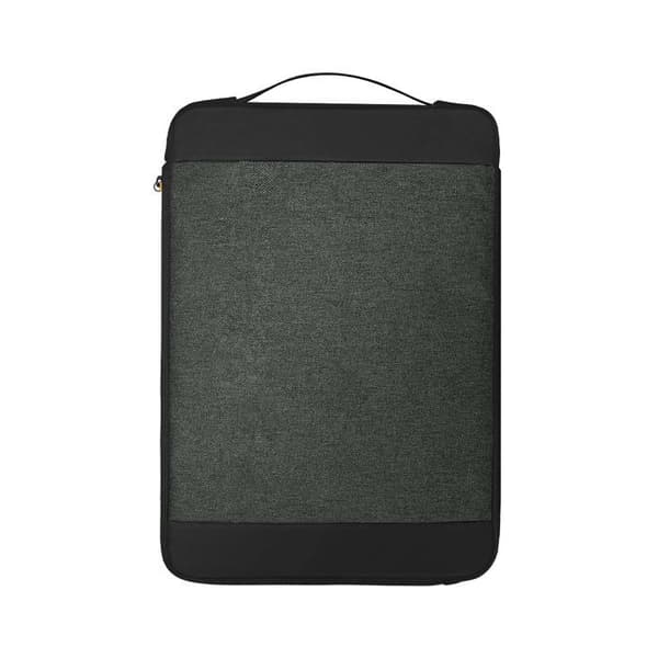 MacBook Pro 14" / Air 13" Kin Sleeve -kantokahvalla ja taskulla STM Musta
