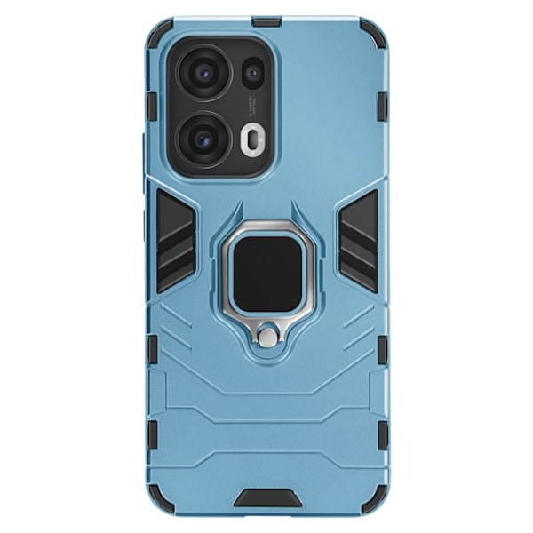 Coque för Oppo Reno 13 Pro Ring Stöd Stötresistent Blå Blå