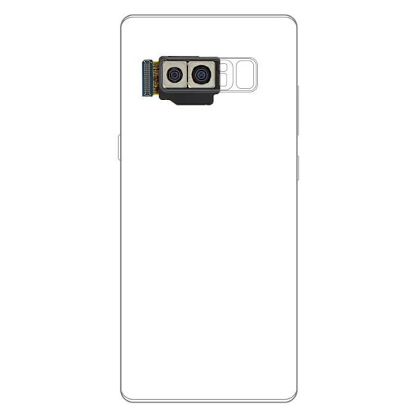 Takakamera - Samsung - Galaxy Note 8 - Vaihto - 100% yhteensopiva - Integroitu kaapeli Svart