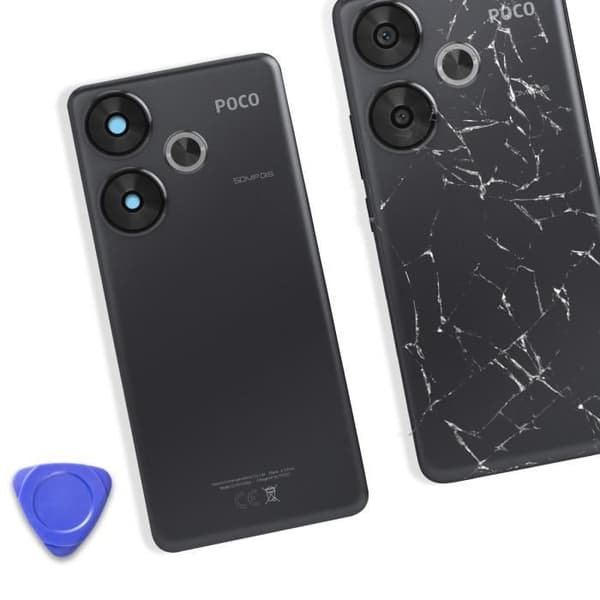 Battericache til Xiaomi Poco F6 Original Service Pack Xiaomi Sort
