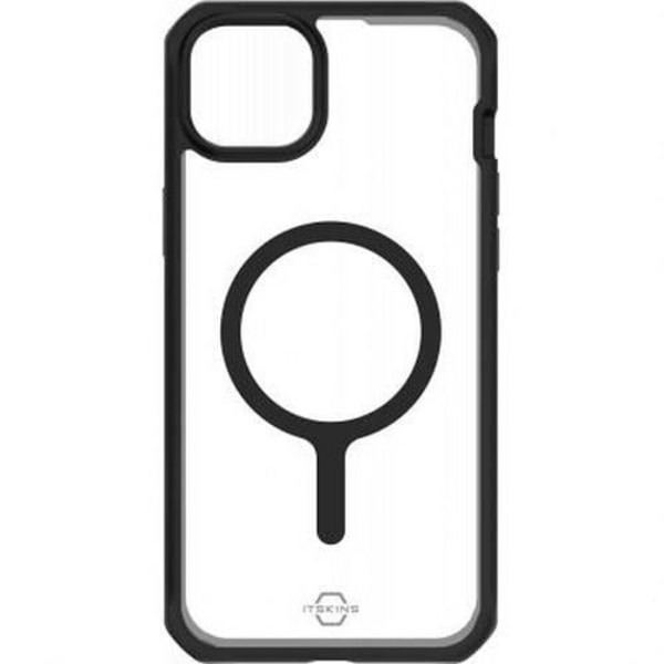 Hybrid R Sling Magsafe -vahvistettu kotelo iPhone 15 Itskins -puhelimelle - Läpinäkyvä musta Svart