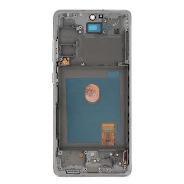 LCD-skärm - RELIFE - Samsung S20 FE - Pekskärm - Förmonterad chassi - Vit Vit