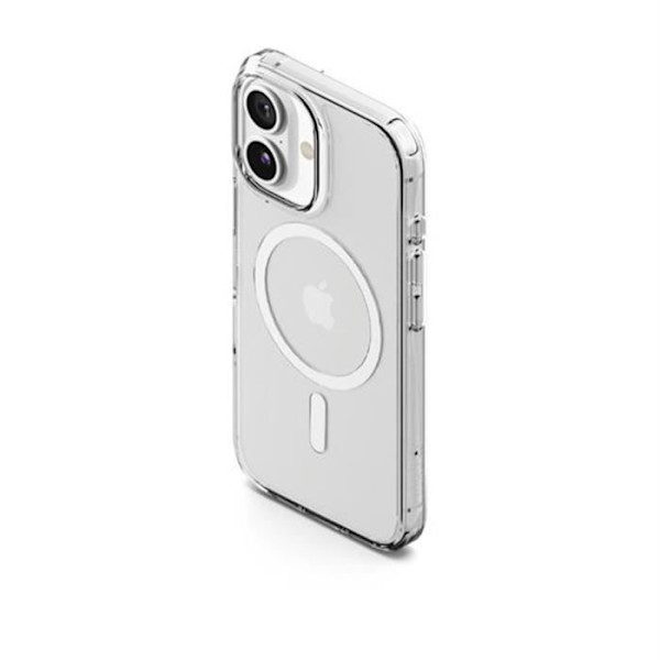 Kotelo iPhone 16 AeroMag Iskunkestävälle ja Anti-UV MagSafe -yhteensopivalle CYGNETT Transparent Transparent