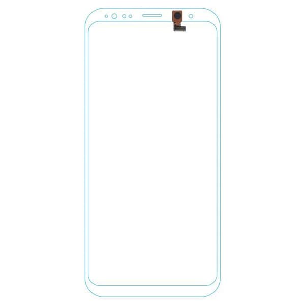 Frontkamera för Samsung Galaxy S9 Plus Frontlinsmodul + anslutningskabel Svart