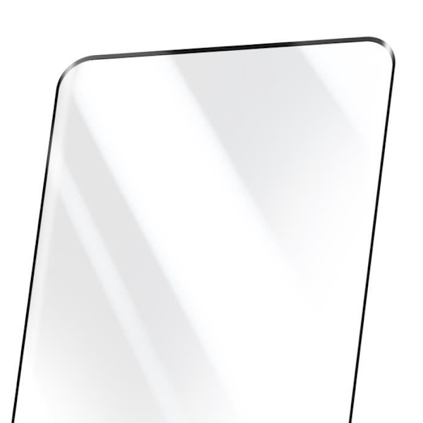 Beskyttelsesfilm - AVIZAR - Hærdet glas - Realme 11 Pro 5G - 9H hårdhed - buet sort Svart