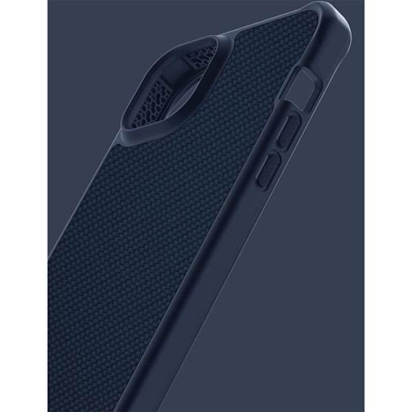 Förstärkt fodral Apple iPhone 14 Ballistic Nylon Blue Itskins