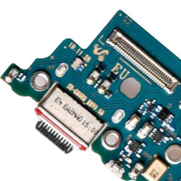 Erstatningsstik til Galaxy S20 Ultra opladning USB-C stik - sort