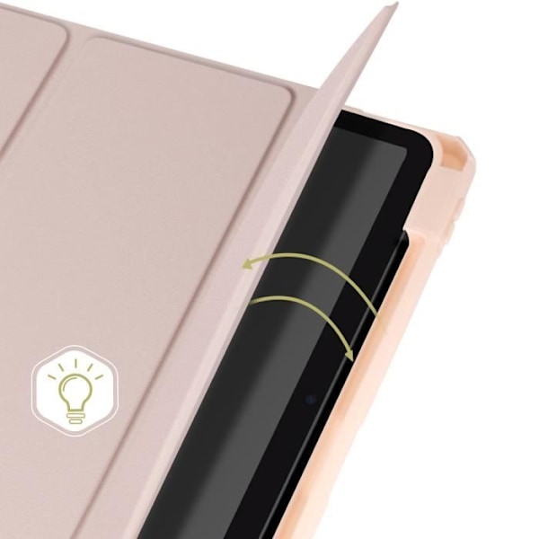 Fodral för iPad Air 11 2024 - AVIZAR - Rosa - Stöd för video / tangentbordsläge Rosa