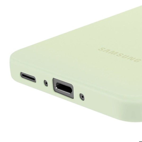 Coque för Samsung Galaxy A36 Silikon Flexibel Mjuk Beröring Original Samsung Ljusgrön Grön