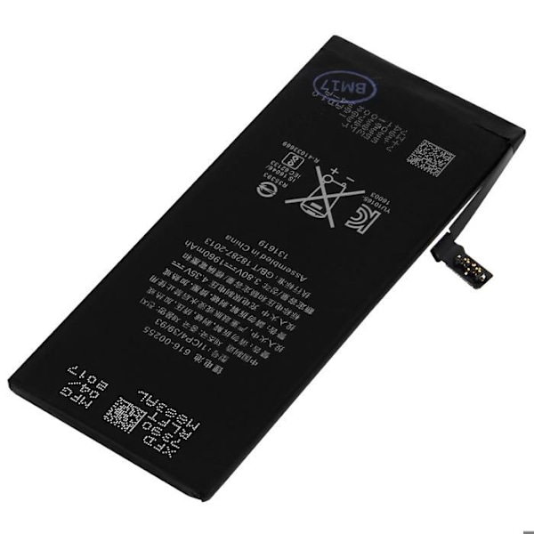 Batteri - AVIZAR - Apple iPhone 7 - 1960mAh - Lithium Ion - Sort Svart