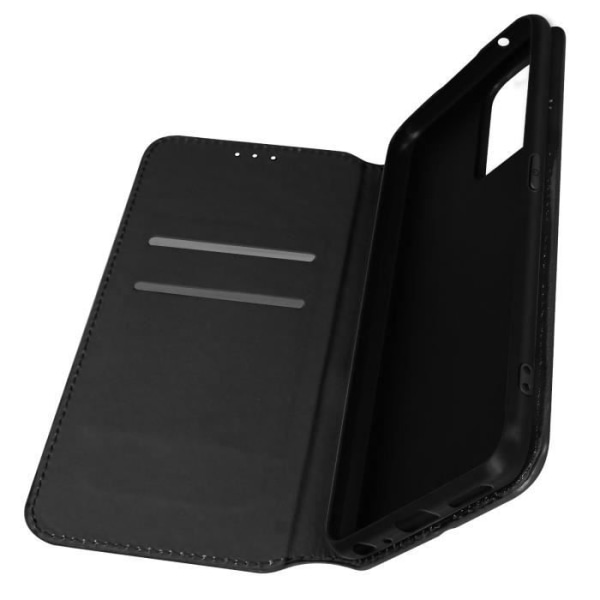Oppo Reno 7 Wallet Cover Video Support Sort - AVIZAR - Rigid - Syntetisk - Voksen Svart
