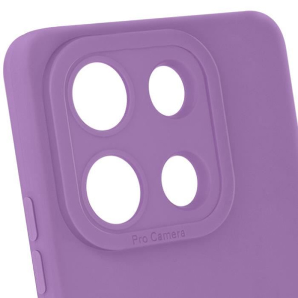 Älypuhelinkotelo - AVIZAR - Xiaomi Redmi Note 13 5G - Vahvistettu suoja - Violetti - Pehmeä kosketus Lila