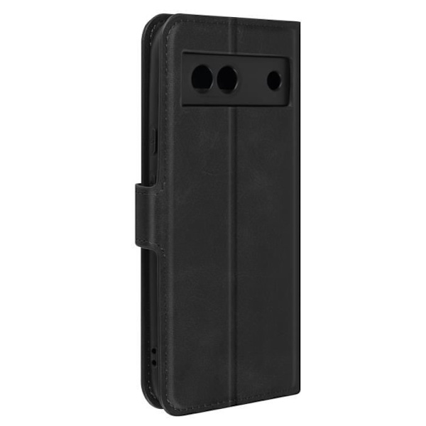 Etui til Google Pixel 8a - AVIZAR - Wallet Video Support Funktion - Sort Svart