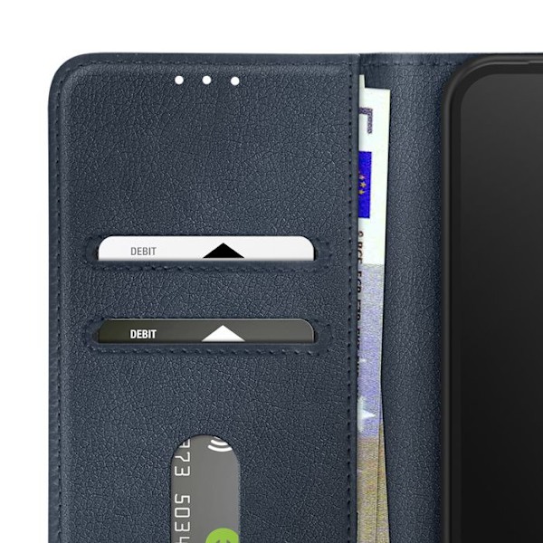 Google Pixel 9a Kukka Tasku ja Video Tuki Sininen Yö Blå