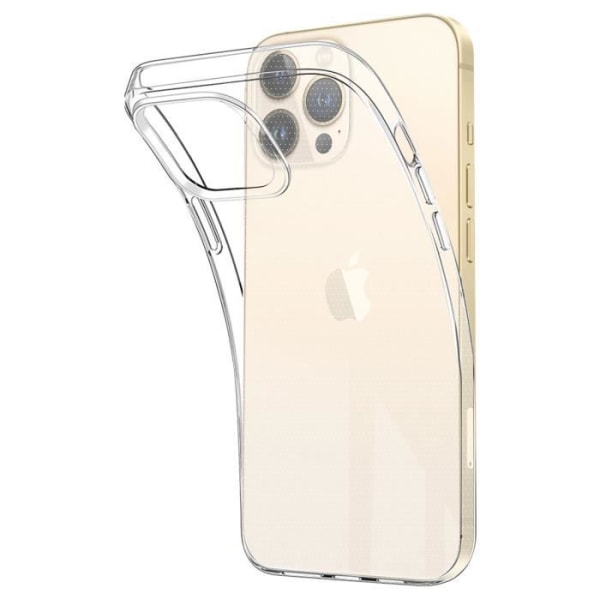 Skyddsskal - AVIZAR - iPhone 13 Pro Max - Mjuk - Ultratunn - Transparent Svart Klar svart