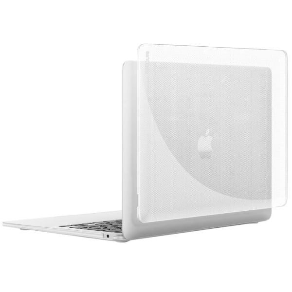 Skydd för MacBook Air 13 Retina 2020 Hård Lätt Prickigt Texturerat Incase Transparent Transparent