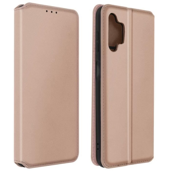 Kansi Samsung Galaxy A13 5G ja A04s Flip Card Holder Video Support pink