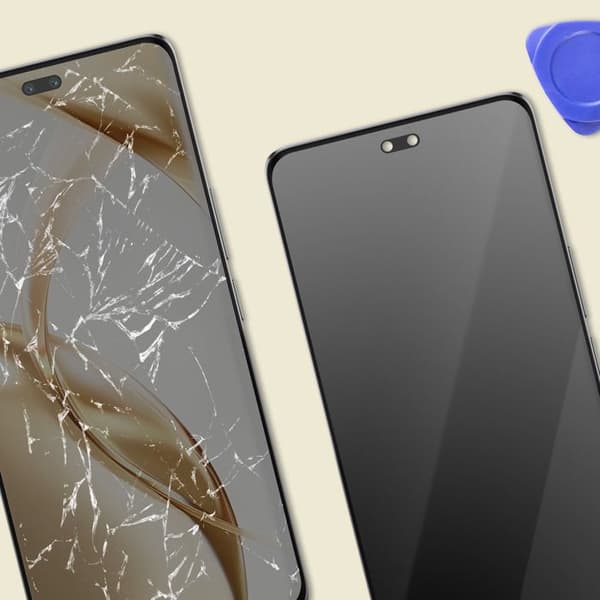 Fuldskærm - HONOR - 200 Pro - OLED-panel - Sort touchskærm - Forudsamlet chassis Svart